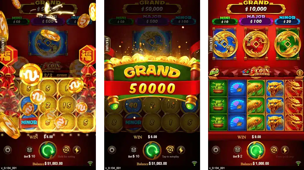 3 Coins Tigerexchapp Bonus